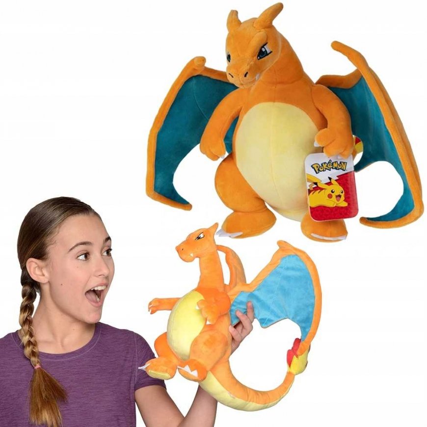 Plush toy Jazwares - Pokemon charizard 30 Cm