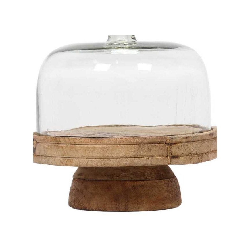 Home Styling Collection Mango wood cake plate, Ø 19 cm – 2