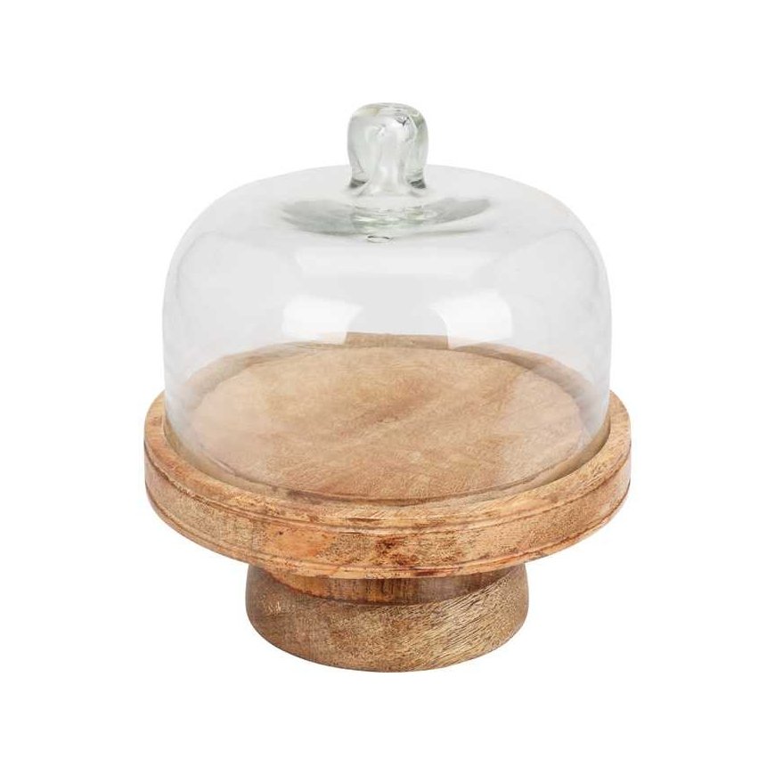 Home Styling Collection Mango medžio pyrago lėkštė, Ø 19 cm – 5