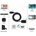 PremiumCord cable with HDMI to VGA converter, 2m