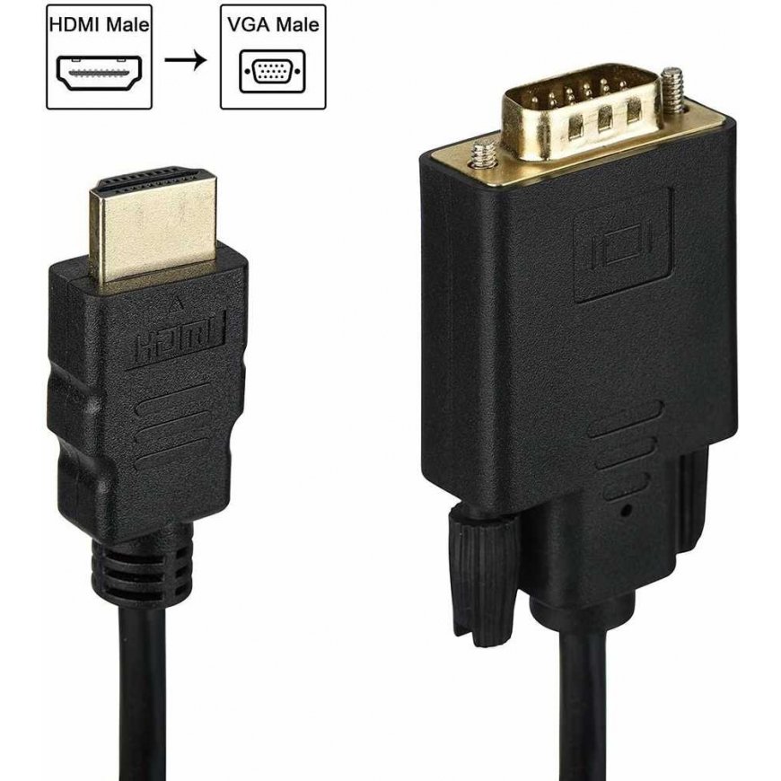 PremiumCord cable with HDMI to VGA converter, 2m – 5
