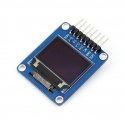Graafinen OLED-värinäyttö 0,95" (A) 96x64px SPI, kulmaliittimet, Waveshare 10507 Graafinen OLED-värinäyttö 0,95" (A) 96x64px SPI, kulmaliittimet, Waveshare 10507