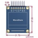 Graafinen OLED-värinäyttö 0,95" (A) 96x64px SPI, kulmaliittimet, Waveshare 10507 Graafinen OLED-värinäyttö 0,95" (A) 96x64px SPI, kulmaliittimet, Waveshare 10507