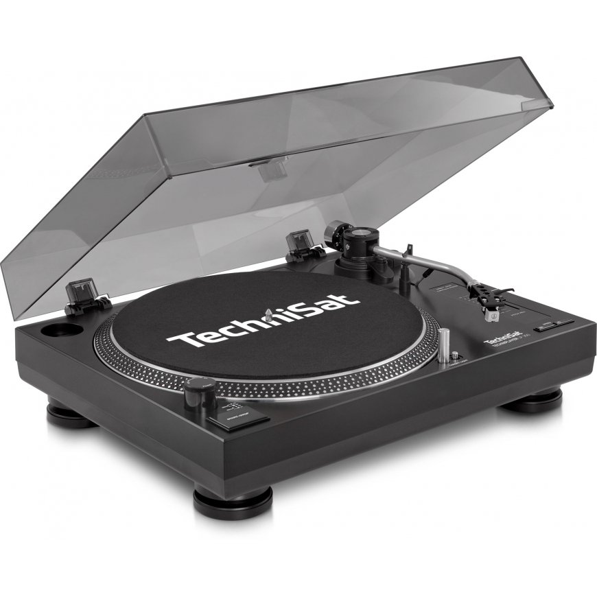 TechniSat TechniPlayer LP 300 Suoravetolevysoitin musta, Hopea – 2