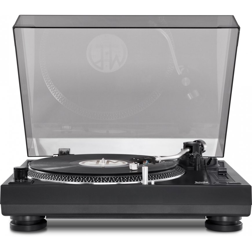 TechniSat TechniPlayer LP 300 Suoravetolevysoitin musta, Hopea – 4