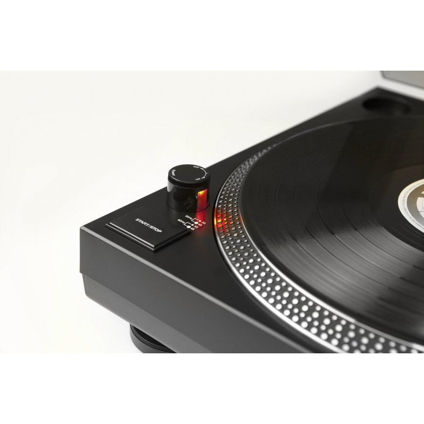 TechniSat TechniPlayer LP 300 Direct-drive vinüülplaadimängija Must, Hõbe – 5