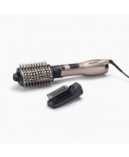 BaByliss AS90PE hair styling tool Hot air brush Warm Black, Pink gold 1000 W 2.2 m