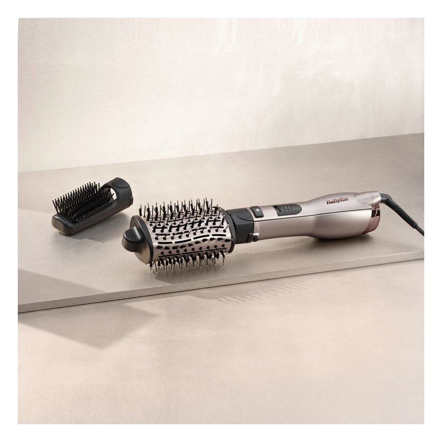 BaByliss AS90PE juuksehooldusseade Kuumaõhu juuksehari Soe Must, Roosa kuld 1000 W 2,2 m – 2
