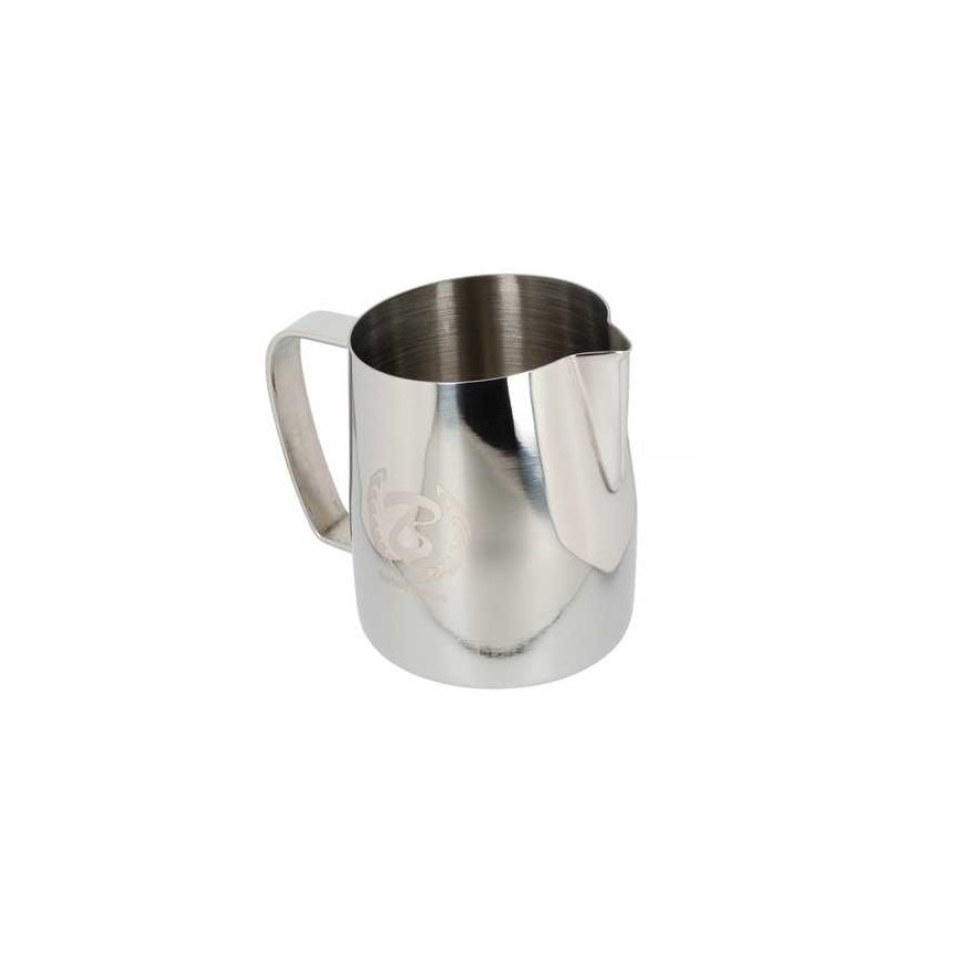 Barista Space - 450 ml polished silver milk jug – 2
