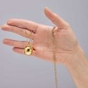 Brosway Long Gold Plated Necklace with Bell Four Leaf Clover Chakra BHKN155 Brosway Long Gold Plated Necklace with Bell Four Leaf Clover Chakra BHKN155
