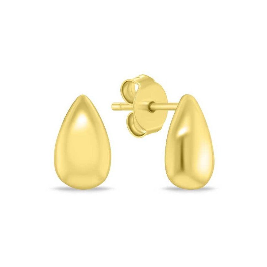 Brilio Silver Brilio Silver Gold-plated earrings