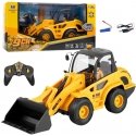 Backhoe Loader Bulldozer Remote Control RC Huina 1:24 Backhoe Loader Bulldozer Remote Control RC Huina 1:24