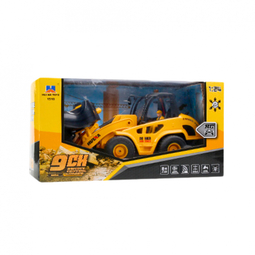 Backhoe Loader Bulldozer Remote Control RC Huina 1:24 – 4