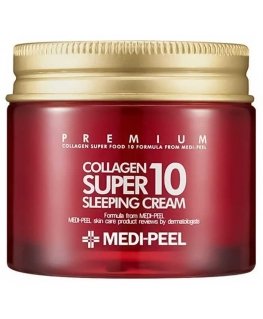 CREAM Medi-Peel MEDI-PEEL Collagen Super10 Sleeping Cream 70 ml Unisex korealainen kosmetiikka