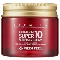 CREAM Medi-Peel MEDI-PEEL Collagen Super10 Sleeping Cream 70 ml Unisex Korean cosmetics CREAM Medi-Peel MEDI-PEEL Collagen Super10 Sleeping Cream 70 ml Unisex Korean cosmetics