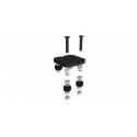 Drilled Mini V-Slot carriage kit mounted on aluminum profile Drilled Mini V-Slot carriage kit mounted on aluminum profile