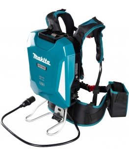 Makita PDC1500A01 Reppuakku 36V-40Vmax LXT XGT Li-Ion, 43,55 Ah, 1500 Wh, 12,9 kg, toimitetaan ilman sovittimia.
