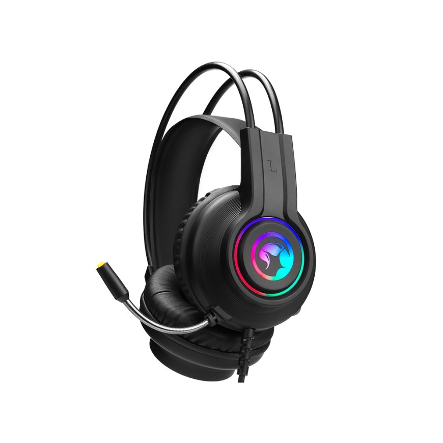 Marvo HG8935 kõrvaklapid ja peakomplekt Kõrvaklapp Juhtmega ühendatud Peavõru Mängimine Must