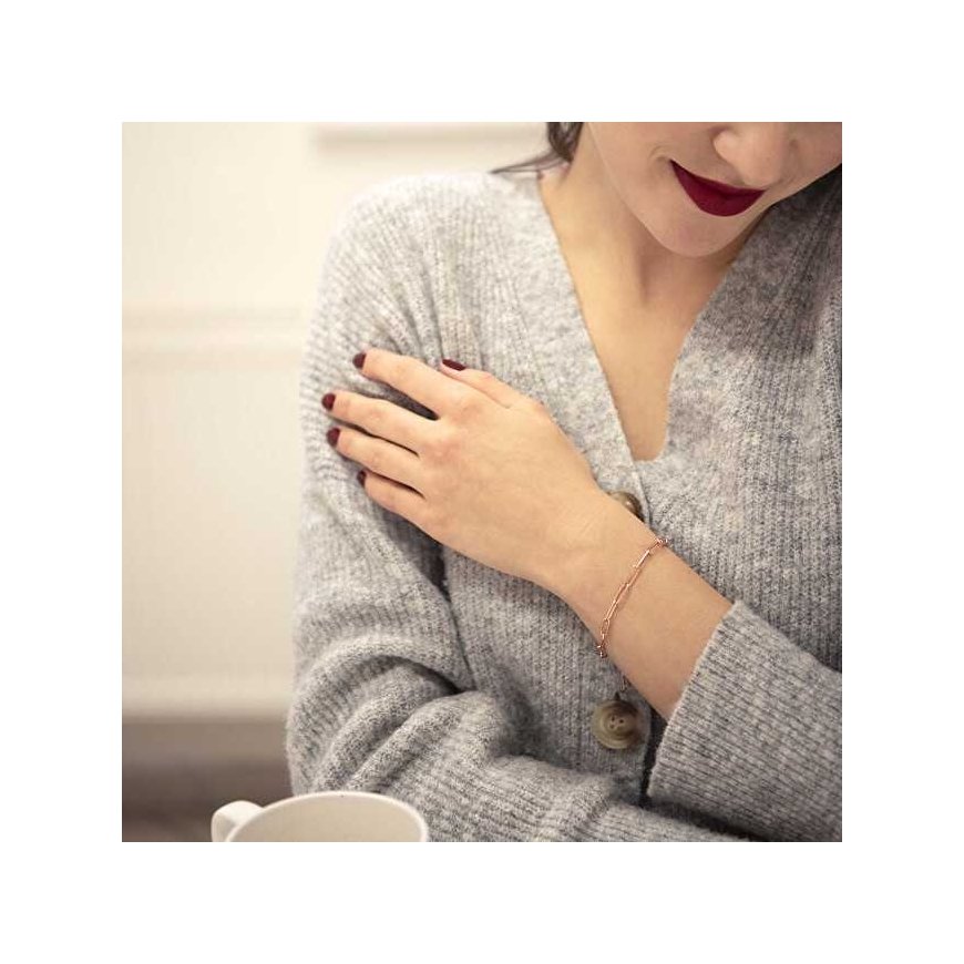 Troli Stylish bronze bracelet VEDB0494RG – 2