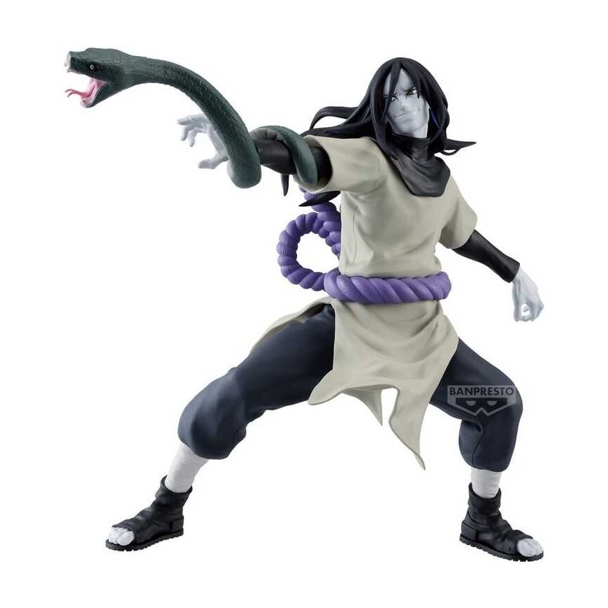 Banpresto Naruto Shippuden Vibration Stars Orochimaru figuuri 15cm – 5