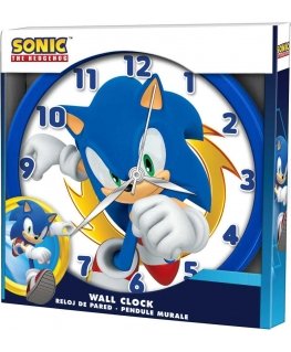 Sega Sonic sieninis laikrodis