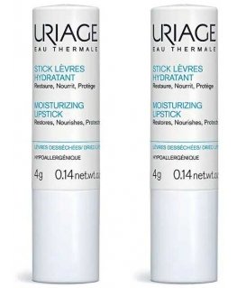 Uriage Drėkinamasis lūpų balzamo rinkinys 2 x 4 g