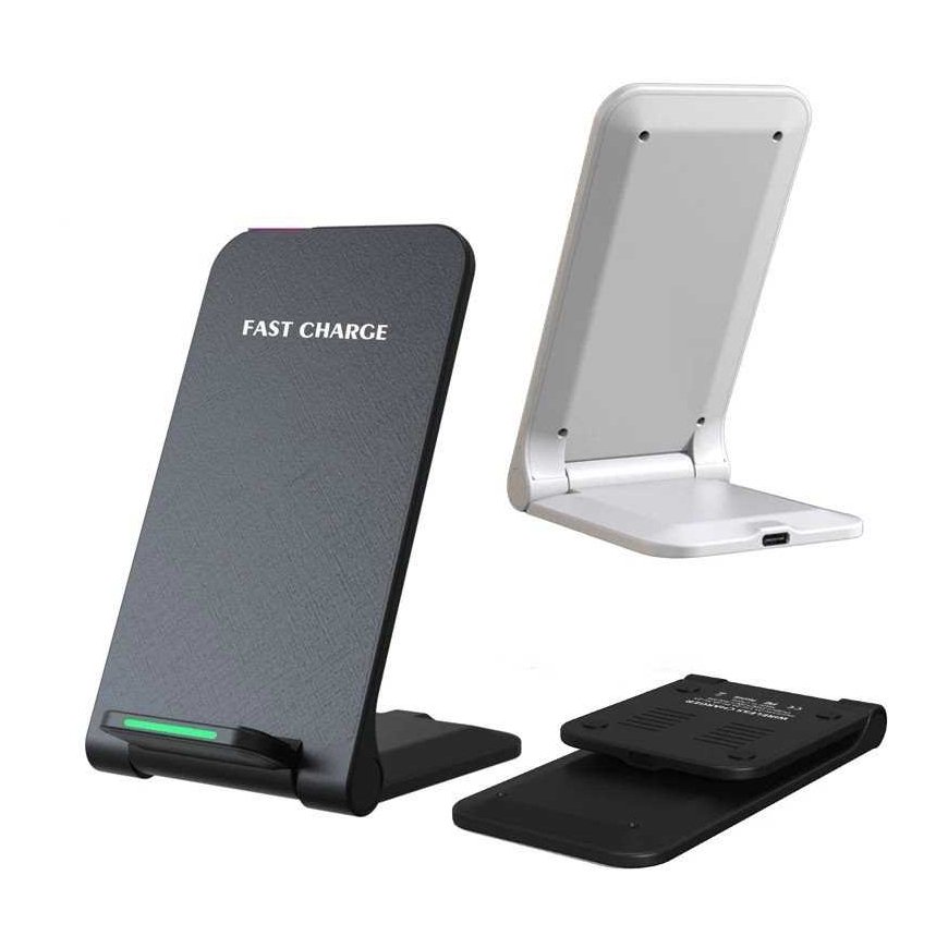 1st Cool Charger 1stCOOL 1stCOOL wireless QI charger H18, foldable stand, USB-C, white – 2