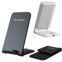 1st Cool Charger 1stCOOL 1stCOOL wireless QI charger H18, foldable stand, USB-C, white