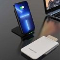 1st Cool Charger 1stCOOL 1stCOOL wireless QI charger H18, foldable stand, USB-C, white
