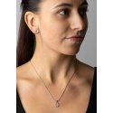 Silvego Silver four-leaf clover set JJJS2238 (earrings, pendant) Silvego Silver four-leaf clover set JJJS2238 (earrings, pendant)