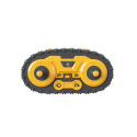 Lean Toys DIY Remote Controlled Crawler Excavator 133el RC Lean Toys DIY Remote Controlled Crawler Excavator 133el RC