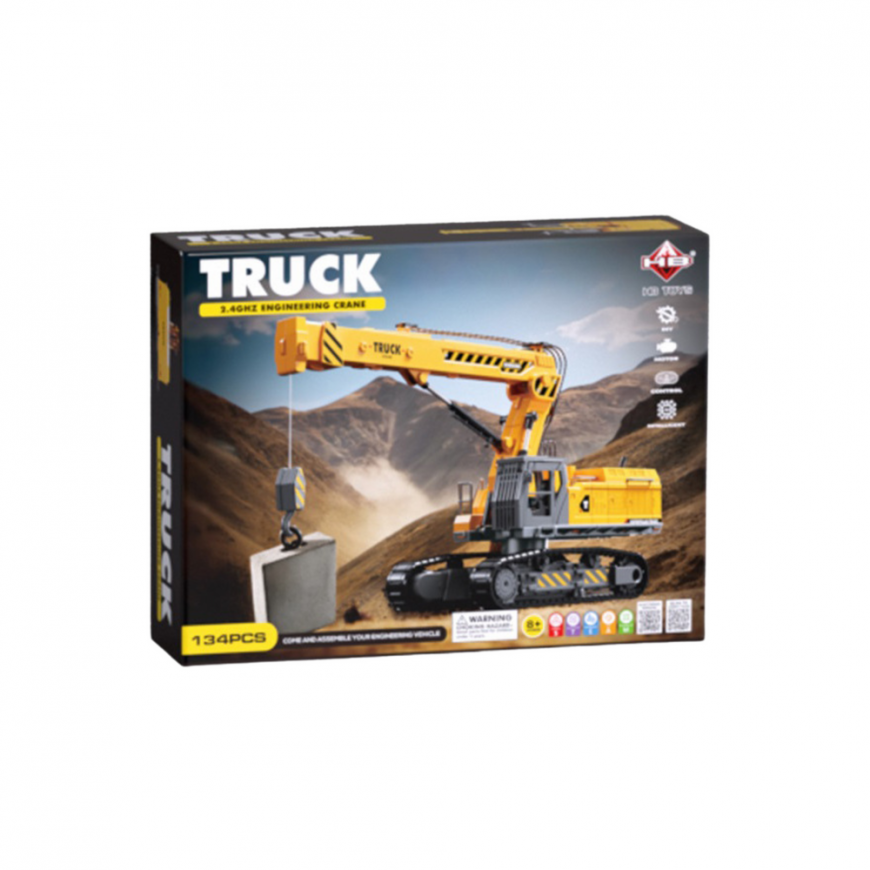 Lean Toys DIY Remote Controlled Crawler Excavator 133el RC – 4