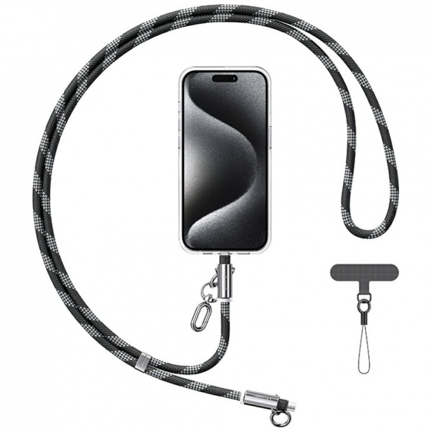 Smycz for phone with charging cable for Us SJ746 30W USB-C to Lightning 1.2m black – 2