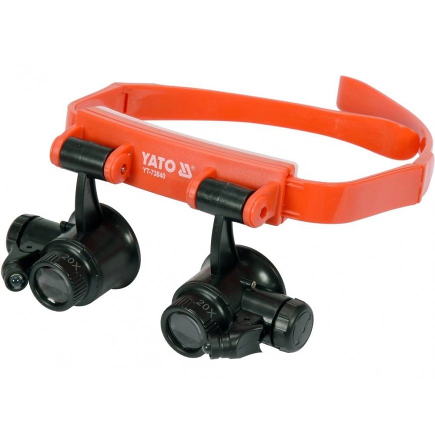 Yato YT-73840 palielināmais stikls 10x Melns