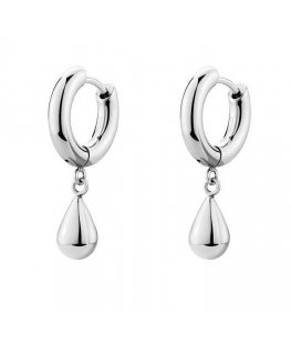 Brosway Tear Drop Perfect Hoop Earrings BPC44