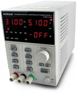 Korad KA3005DS laboratorijos maitinimo šaltinis 0-30V 5A