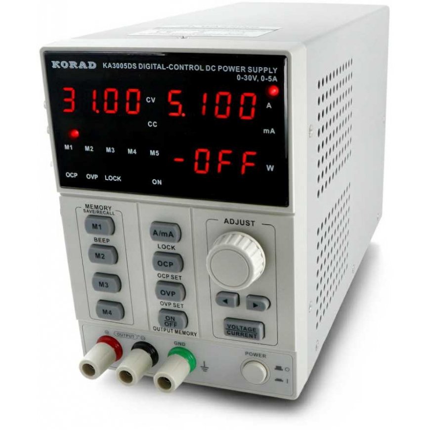 Korad KA3005DS laboratory power supply 0-30V 5A