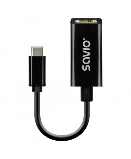 Savio AK-79 USB ekrano adapteris Juoda
