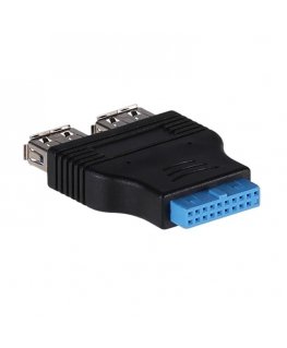 Akyga ATX to 2xUSB 3.0 AK-CA-58 USB musta, Sininen