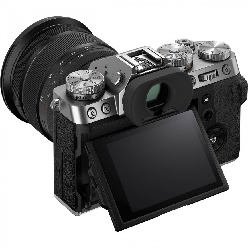 Fujifilm X -T5 + XF16-80mmF4 R OIS WR MILC 40,2 MP X-Trans CMOS 5 HR 7728 x 5152 pikseliai Sidabras – 4