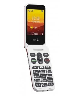 Doro Leva L31 7,11 cm (2.8") 142,7 g Raudona, Balta Bazinis telefonas