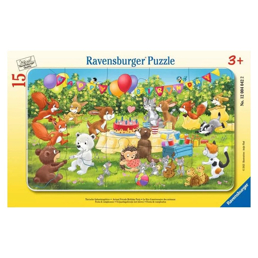 Ravensburger 12.004.042 puzzle Jigsaw puzzle 15 pc(s) Animals
