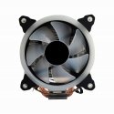 Gembird CPU-HURACAN-ARGB-X130 Datora dzesēšanas sistēma Procesors Gaisa dzesētājs 12 cm Melns, Balts Gembird CPU-HURACAN-ARGB-X130 Datora dzesēšanas sistēma Procesors Gaisa dzesētājs 12 cm Melns, Balts