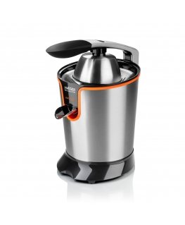 Haeger CJ-600.007A elektriskā citrusaugļu sulu spiede 600 W Melns, Nerūsējošs tērauds