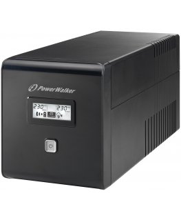PowerWalker VI 1000 LCD источник бесперебойного питания 1 kVA 600 W 4 розетка(и)