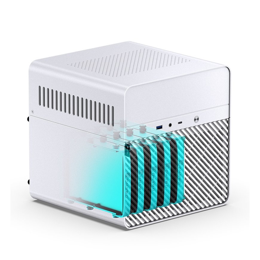 Jonsbo N2 Cube White – 2
