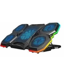 Rampage X-RANGER Podstawka chłodząca pod laptop 9-17" RGB regulowana