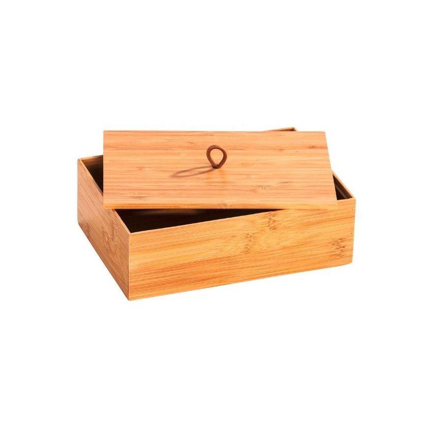 WENKO 23924100 storage box Rectangular Bamboo – 2