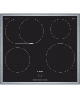 Bosch Serie 4 PIF645BB5E варочная поверхность Черный Встроенный 60 cm Плита с зонами индукции 4 зона