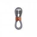 Native Union BELT-KV-CL-ZEB-2 „Lightning“ kabelis 1,2 m Juoda, Balta Native Union BELT-KV-CL-ZEB-2 „Lightning“ kabelis 1,2 m Juoda, Balta